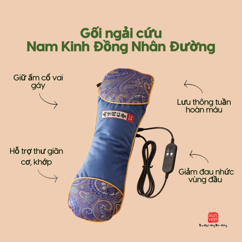 Gối ngải cứu Nam Kinh Đồng Nhân Đường