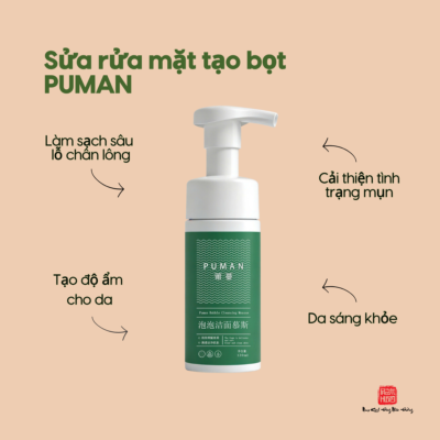 Sữa rửa mặt tạo bọt PUMAN
