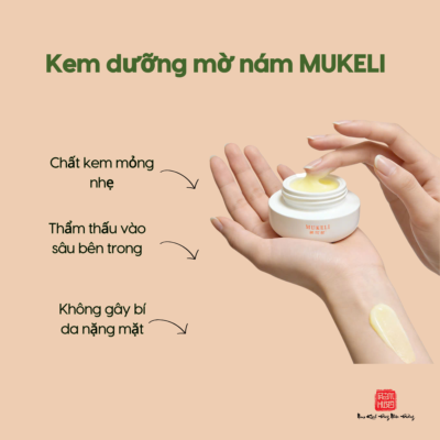 Kem nám Niacinamide MUKELI