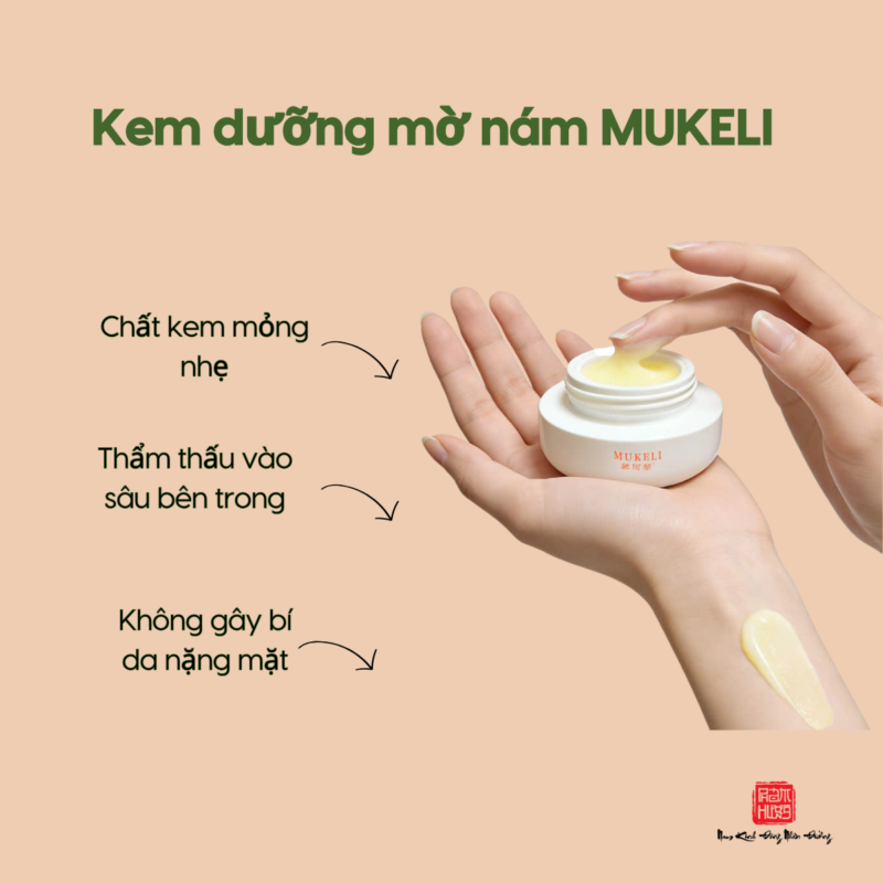 Kem nám Niacinamide MUKELI