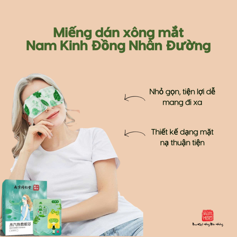 Xông mắt ngải cứu Nam Kinh Đồng Nhân Đường