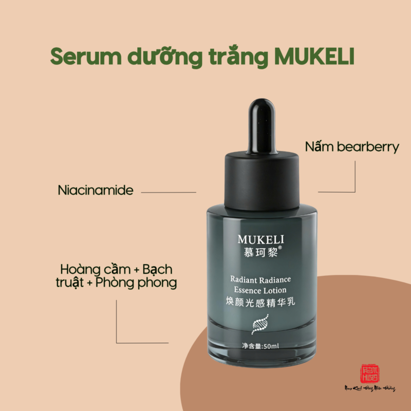Serum Dưỡng trắng MUKELI