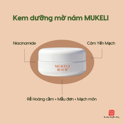 Kem nám Niacinamide MUKELI