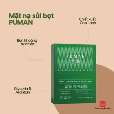Mặt nạ sủi bọt PUMAN