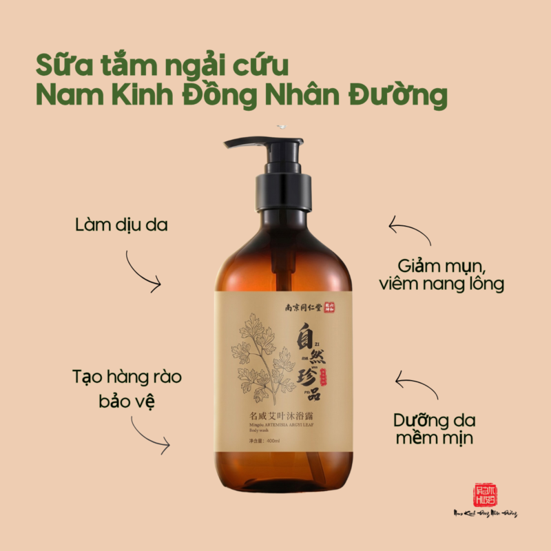 Sữa tắm ngải cứu Nam Kinh Đồng Nhân Đường