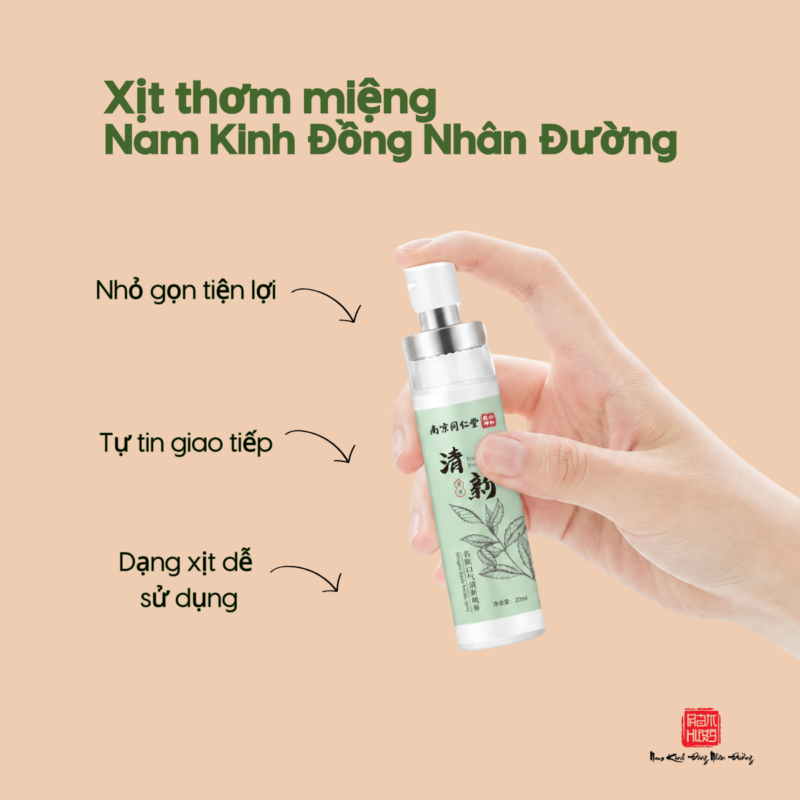 Xịt thơm miệng Nam Kinh Đồng Nhân Đường